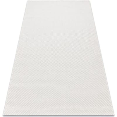 Kleden Rugsx Sisal tapijt TIMO 6272 buitenshuis wit 80x150 cm