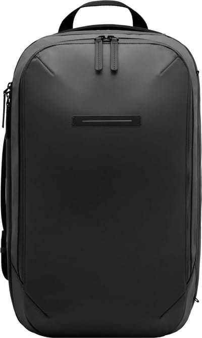 Horizn Studios Laptop rugzak Rugzak met laptopvak Gion Backpack Travel 30L All Black Zwart