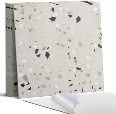 Coloray Wandpanelen Zelfklevend - Patroon met kleine fragmenten Zelfklevende Wandpanelen - 50 cm x 50 cm - Grijs Wandpaneel PVC - 5 stuks - Texturen Wandpanelen Zelfklevend - Keuken Wandpanelen - Wandpanelen Badkamer