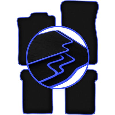 CARLUX-BLUE automatten voor: Volkswagen Corrado coupé (1988-1994)