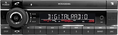 Kienzle MCR2420DAB+ - 24 volt - 1DIN autoradio - DAB+ - FM - Bluetooth - USB - Premium radio ook voor trucks en vrachtwagens