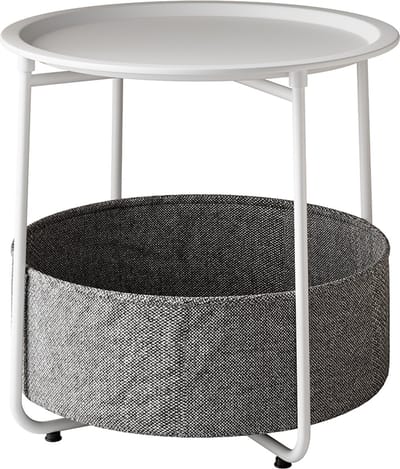 Vicco Liva Salontafel – 47 x 50 cm Wit