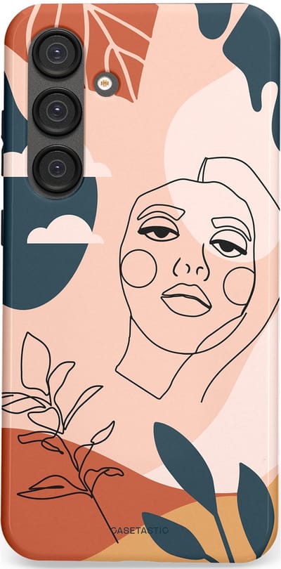 Casetastic Hoesje Geschikt voor Samsung S25 Plus - Stijlvolle Beschermende Duo-layer Case - Zachte contour