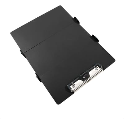 A4 Opvouwbaar Aluminiumlegering Medisch Klembord Multifunctioneel Medisch Dossier Opvouwbare Map Kantoor met Schrijfplank