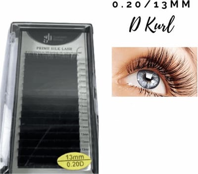 Guardian Beauty Wimpers Extensions - Prime Silk Lashes - 13mm - 0.20 D Krul