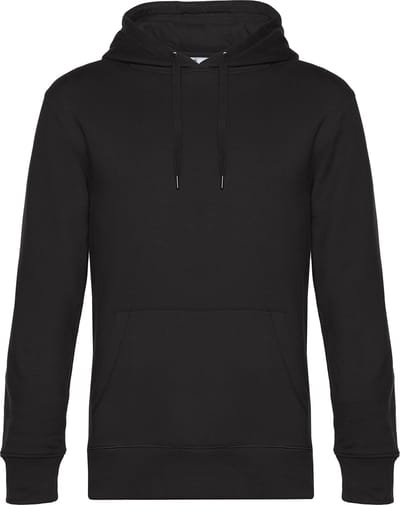 KING Hoodie B&C Collectie maat L Zwart