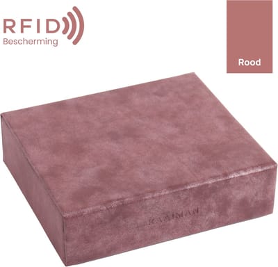 Kaaiman® Faraday Box – Autosleutel Antidiefstal – Keyless Entry & RFID Beveiliging - Handmade - Rood