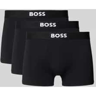 Boxershort met elastische band met logo in een set van 3 stuks, model 'ONE'