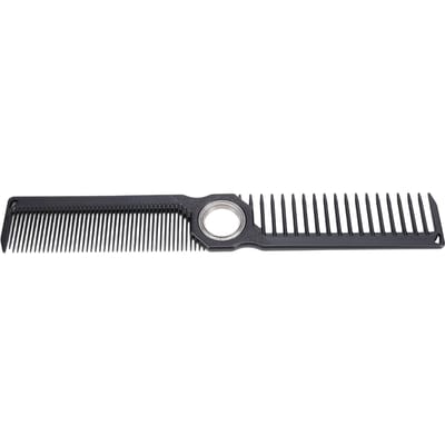 Peigne de Coupe Rotatif pour Coiffure avec Centre Spinner Fidget Rotatif pour Cheveux Épais Fins Bouclés Longs Courts Noir noir