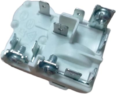 Koelkast Relais - Startrelais Vriezer - Apparaat Repareren - Overload Bescherming - 11 Pin - Wit