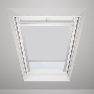 Timlux Verduisterend Rolgordijn voor KeyLITE - Starlite Maat 55x98 -Wit-