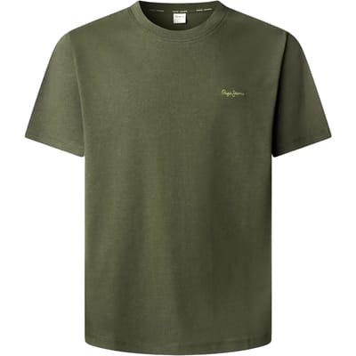 Pepe Jeans Contrast Connor T-shirt Met Korte Mouwen Groen L Man