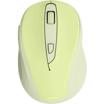 Hama WM-400 - Optische draadloze muis - 6 knoppen - 2.4 GHz RF - Stil - Groen