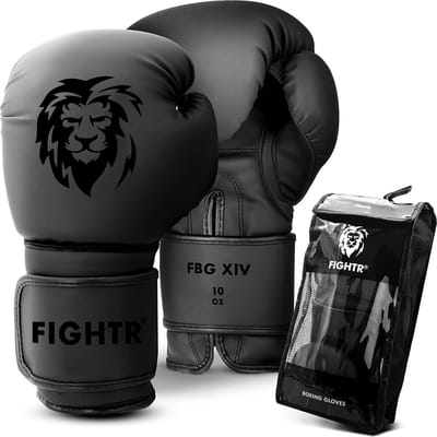 Bokshandschoenen - ideale stabiliteit & slagkracht | Punching handschoenen voor boksen, MMA, Muay Thai, kickboksen & vechtsport | incl. Draagtas, maat 8.