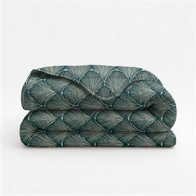 Dekbed-Discounter - Fresh and Co Dekbed Zonder Overtrek 240 x 200 cm - Verkoelend - Wasbaar dekbed - Zonder Hoes - Inclusief kussensloop - Groen