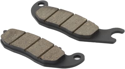 Dailygoods- Schijfremblokken Vervanging M111 - Remblokken Scooter - Remblokken Motorfiets - Diameter installatiegat 7mm - Lengte 110mm/99mm - Dikte 8mm