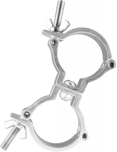 BeamZ BC50-100D aluminium slimline swivel coupler max. 100kg.