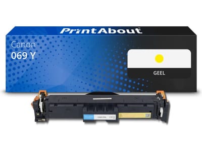 PrintAbout huismerk Toner 069 Y Geel Geschikt voor Canon