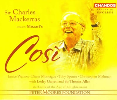 Orchestra of the Age of Enlightenment, Sir Charles Mackerras - Mozart: Cosi Fan Tutte (3 CD)