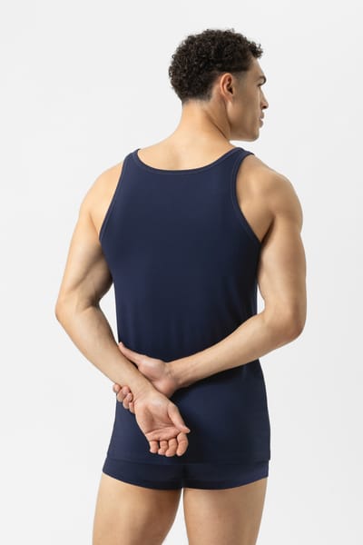 Athletic shirt Serie Dry Cotton Yacht Blue