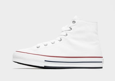 Converse All Star High Platform Junior - Wit - Kind, Wit 35.5