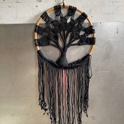 Tree of life black 40cm Dromenvanger