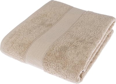 Homescapes badstof strandlaken 100% katoen beige