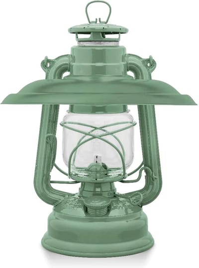 Feuerhand Stormlantaarn met reflectorscherm Baby special 276 - Sage green