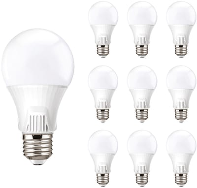 Kobi Premium LED Lamp E27 9W - 810lm - 6500K Koud Daglicht - 230V - 30.000 Branduren - Standaardvorm - Voor Werkplek of Spiegelkast - 10 stuks