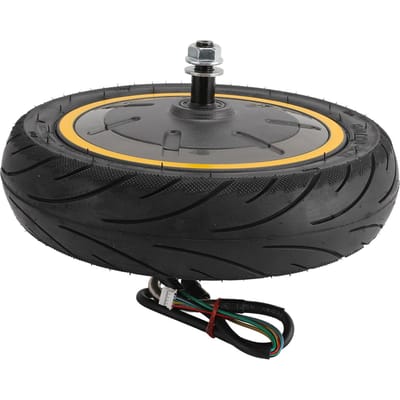Roue Moteur Moyeu Trottinette Électrique 36V 350W Métal Caoutchouc Moteur d'Entraînement Roue Arrière pour Trottinette Électrique MAXG30 gray