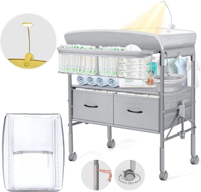DailySupplies® Verzorgingstafel Baby - Luiertafel Inklapbaar - Commode Slaapkamer