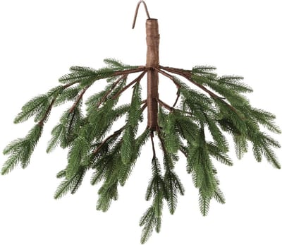 Dekoratief | Hangdeco boom 'Winter Pine Branch', 52 LED, 100cm | A245007