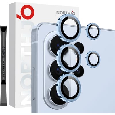 Northjo Samsung Galaxy S26 Ultra Camera Protector Rings Blauw