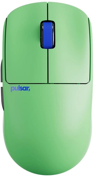 Pulsar X2 CrazyLight Mini Wireless (Aqua Zest) - Gaming muis - Optisch - 5 knoppen - Groen