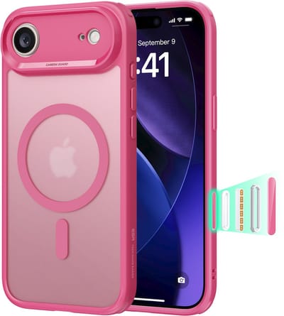 ESR Classic Hybrid Case iPhone Air, frosted pink