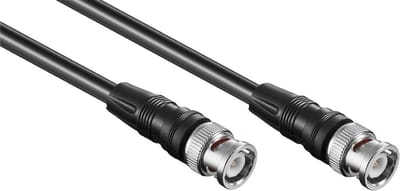BNC (m) - BNC (m) kabel - RG58 - 50 Ohm / zwart - 2 meter