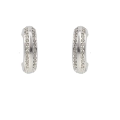 Behave Oorbellen dames – zilver kleurig - oorringen – oorstekers – rond vorm
