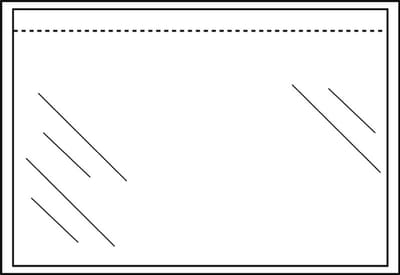 PAKLIJSTENVELOP QUANTORE 235X175MM BLANCO