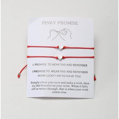 Ensemble - Bracelets Cœur Couple Meilleurs Amis Mère Fille Dames Hommes Garçons Filles Bijoux de Mode Cadeaux de Noël gray