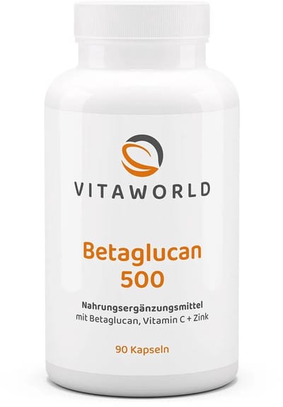 Vitaworld betaglucan 500 90 capsules betaglucaan