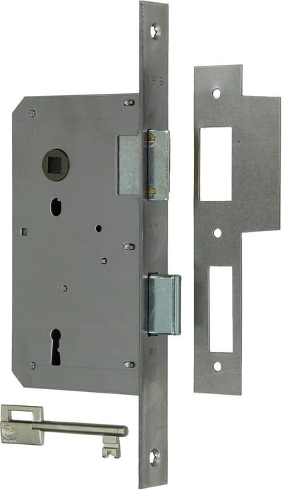 Yale Insteekslot dubbel A1126-55 R incl sleutel/loper
