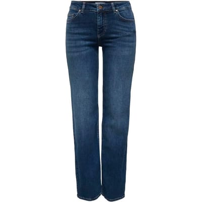 Only Onlblush mid straight dnm tai021 noos blue denim