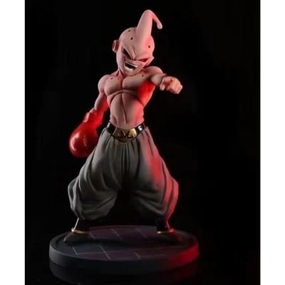 19cm Anime Dragon Ball Z Model Boksen Buu Actiefiguur PVC Verzameling Model Speelgoed Cadeaus Perfect Cadeau Creatief brown