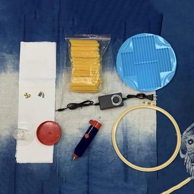 Elektrische Wax Pen - Batik Gereedschap - Stof Schilderen - Temperatuur Verstelbaar - Complete Kit - Niet Gespecificeerd