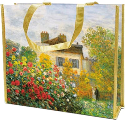 Goebel - Claude Monet | Boodschappentas Het Kunstenaarshuis | Shopper - 37cm
