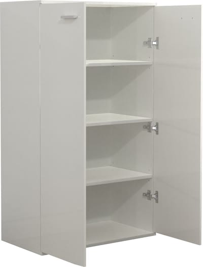 Kledingkast kinderkamer - praktische opbergkast 120 cm hoog 4 opbergvakken
