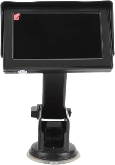 Baby Autocamera - Babyfoon Monitor - Veilig Rijden - 360 Rotatie - 43 Inch Scherm - Zwart