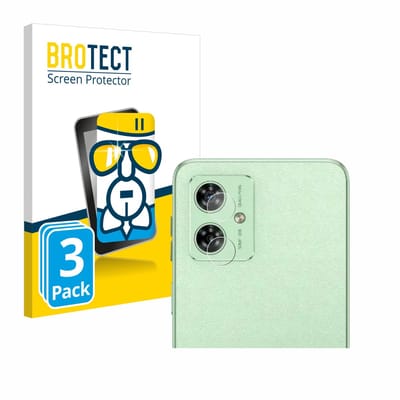 Screenprotector 3 Stuks voor Motorola Moto G54 (ALLEEN Camera Lens) Beschermglas transparant