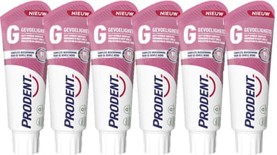 Prodent Tandpasta Gevoeligheid & Tandvlees - 6 x 75 ml