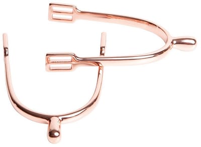 Harry's Horse Sporen knop rvs Rosegold
